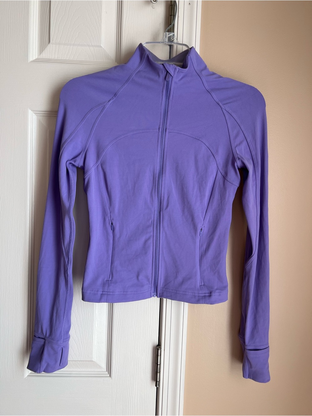Lululemon Cropped Define Jacket Purple Size 4